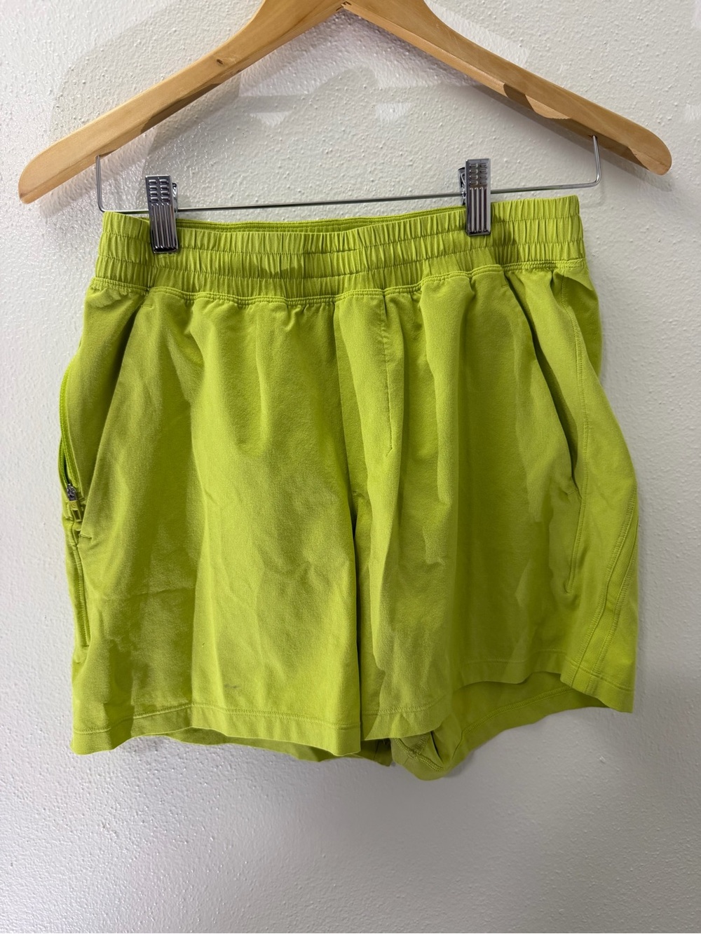 lululemon athletica Bright Lime Athletic Shorts